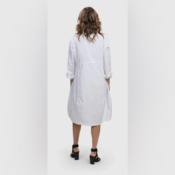 NWT ALEMBIKA URBAN CORCOVADO WONDERFUL DRESS, WHITE - Picture 6 of 14